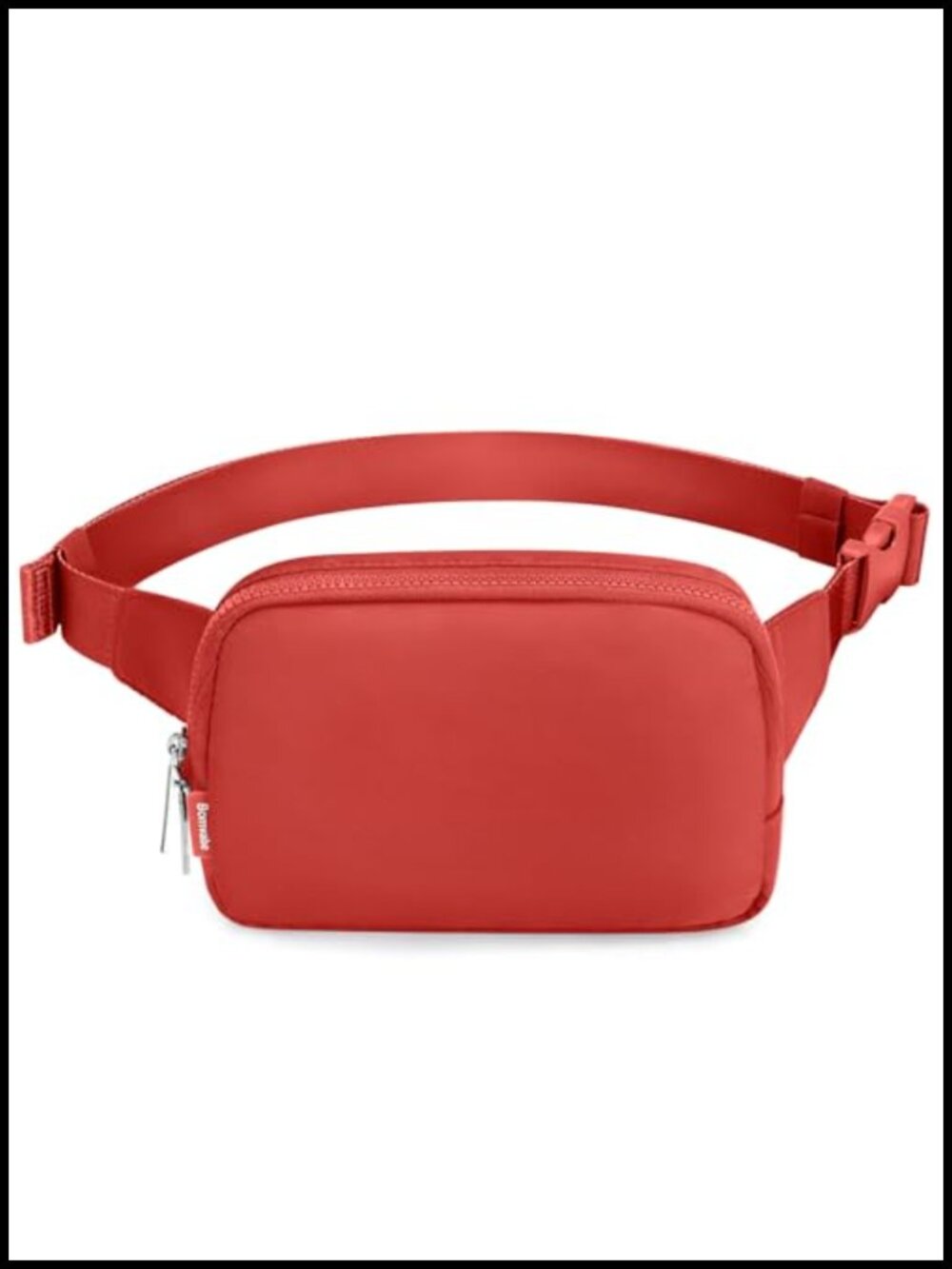 2L Large Fanny Pack Water-Resistant Nylon Belt Bag Adjustable Strap Travel